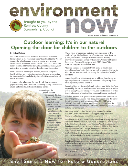 Environment Now cover